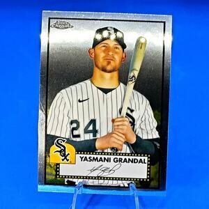 2021 Topps Chrome Platinum Anniversary - Yasmani Grandal #220